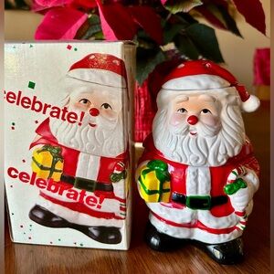 Vintage New in Box Potpourri Scenter Santa. Made in Taiwan for The Market Place